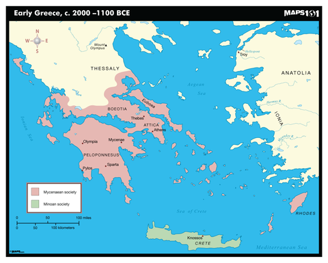 Early Greece, c. 2000-1100 BCE
