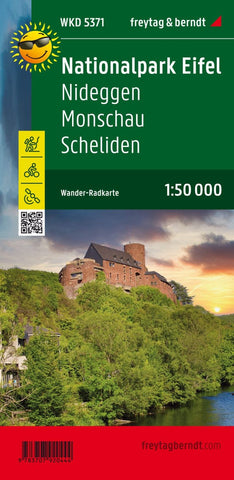 National Park Eifel, hiking map 1:50,000