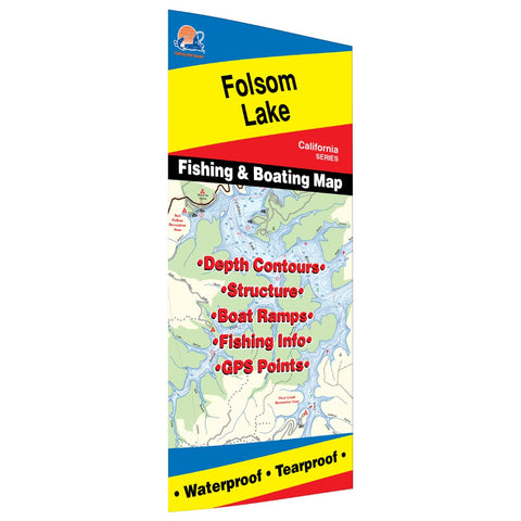 Folsom Lake Fishing Map