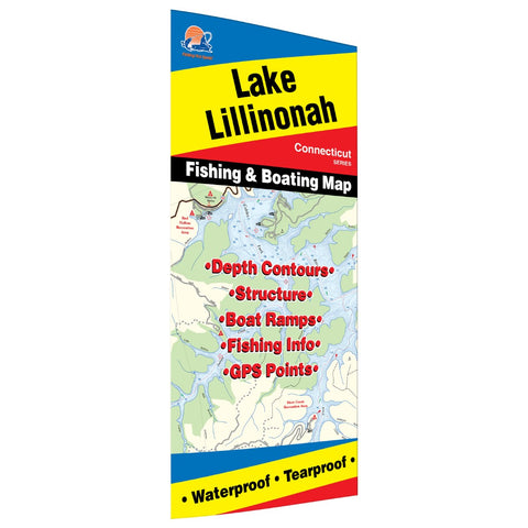 Lillinonah Lake Fishing Map