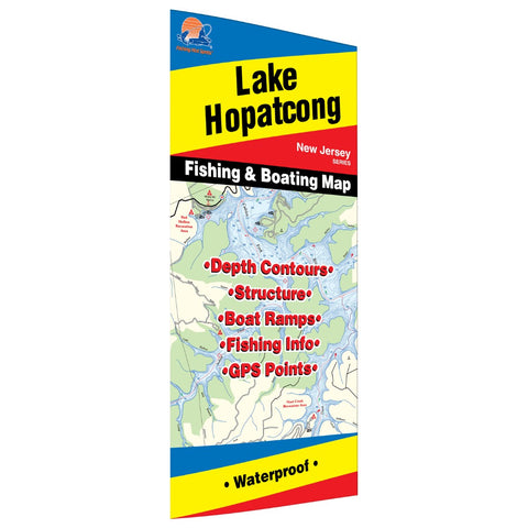 Lake Hopatcong Fishing Map