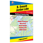 B. Everett Jordan Lake Fishing Map