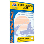 Fort Gibson Lake Fishing Map