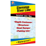 Shenango River Lake Fishing Map