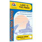 Lake O' the Pines Fishing Map