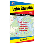 Lake Chesdin Fishing Map