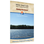 White Sand Lake (Vilas) Fishing Map