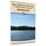 Post Lakes-Upper/Lower (Langlade Co) Fishing Map