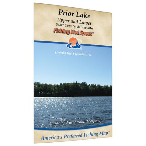 Prior Lake-Upper/Lower Fishing Map