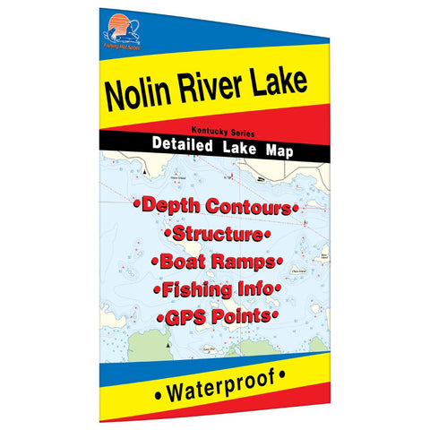 Nolin River Lake Fishing Map