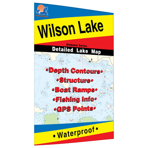 Wilson Lake Fishing Map