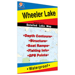 Wheeler Lake Fishing Map