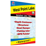 West Point Lake Fishing Map