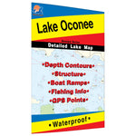 Lake Oconee Fishing Map