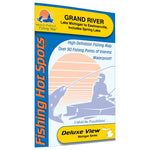 Grand River (Lk Michigan to Eastmanville & Spring Lk) Fishing Map