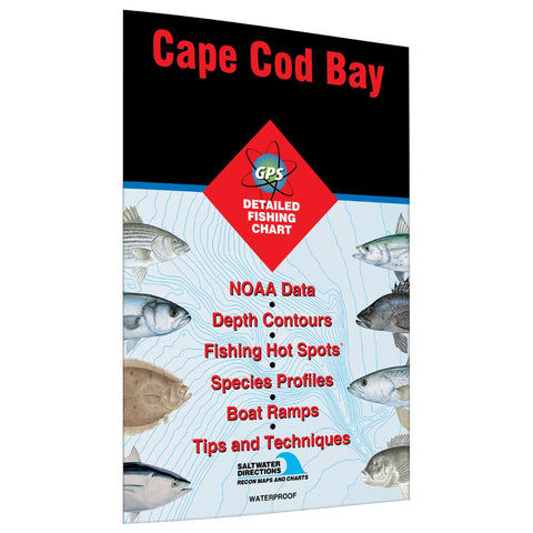 Cape Cod Bay Fishing Map