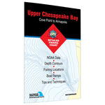 Upper Chesapeake Bay  Cove Point to Annapolis Fishing Map