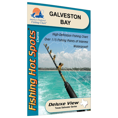 Galveston Bay Fishing Map