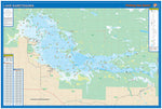 L138 - Kabetogama Lake Fishing Wall Map