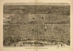 Philadelphia Antique Wall Map