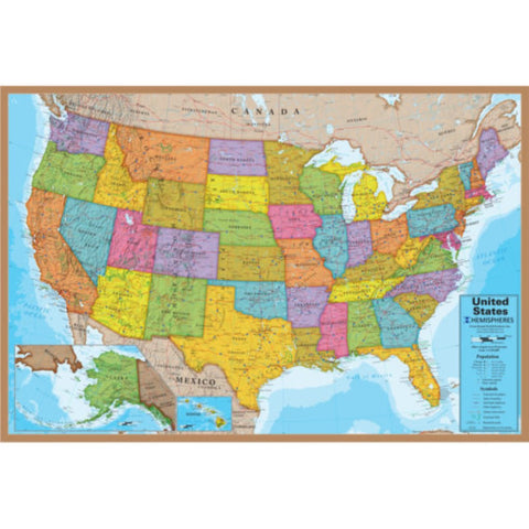 United Stated Map 500 Piece Jigsaw Puzzle