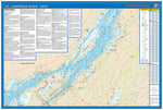 S279 - St. Lawrence River East Fishing Wall Map