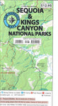 Sequoia & Kings Canyon National Parks recreation map