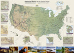 National Parks of the United States [laminated]