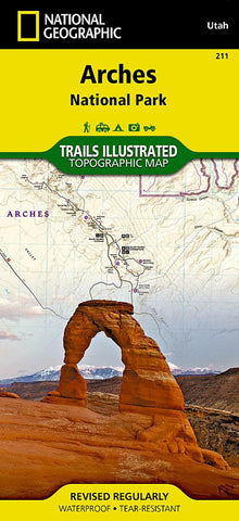 Arches National Park, Map 211