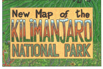 New Map of the Kilimanjaro National Park