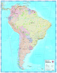 South America Wall Map