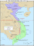 Vietnam War Map - 1964-1975