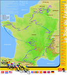 Tour de France 2004 Poster from Maps.com