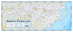 North Carolina Highway Wall Map