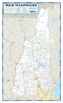 New Hampshire Highway Wall Map